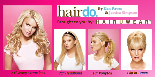 Jessica Simpson Hairdo. The Hairdo collection of Wigs, Extensions and Hair 