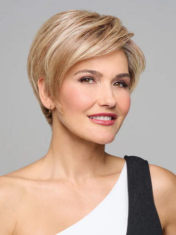 Monologue Wig Lace Front Hand Tied Heat Friendly Wig by Raquel Welch Clearance Colour