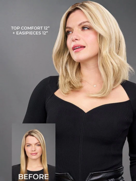 Top Comfort 12" Remy Human Hair by easihair