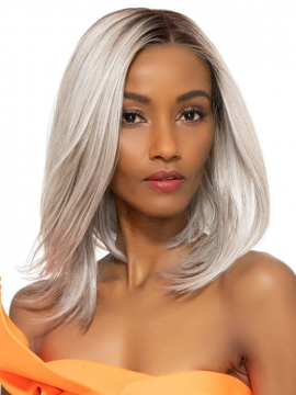 Under Cut Bob Wig Lace Front Mono Top Heat Friendly by Tressallure Clearance Colour